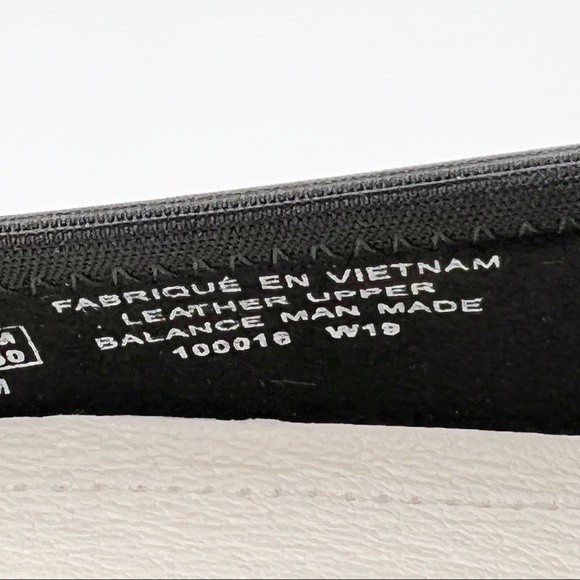 Aravon Womens Size 8 Black‎ Leather Pumps Heels Shoes Comfort Career Work Office - Picture 13 of 14